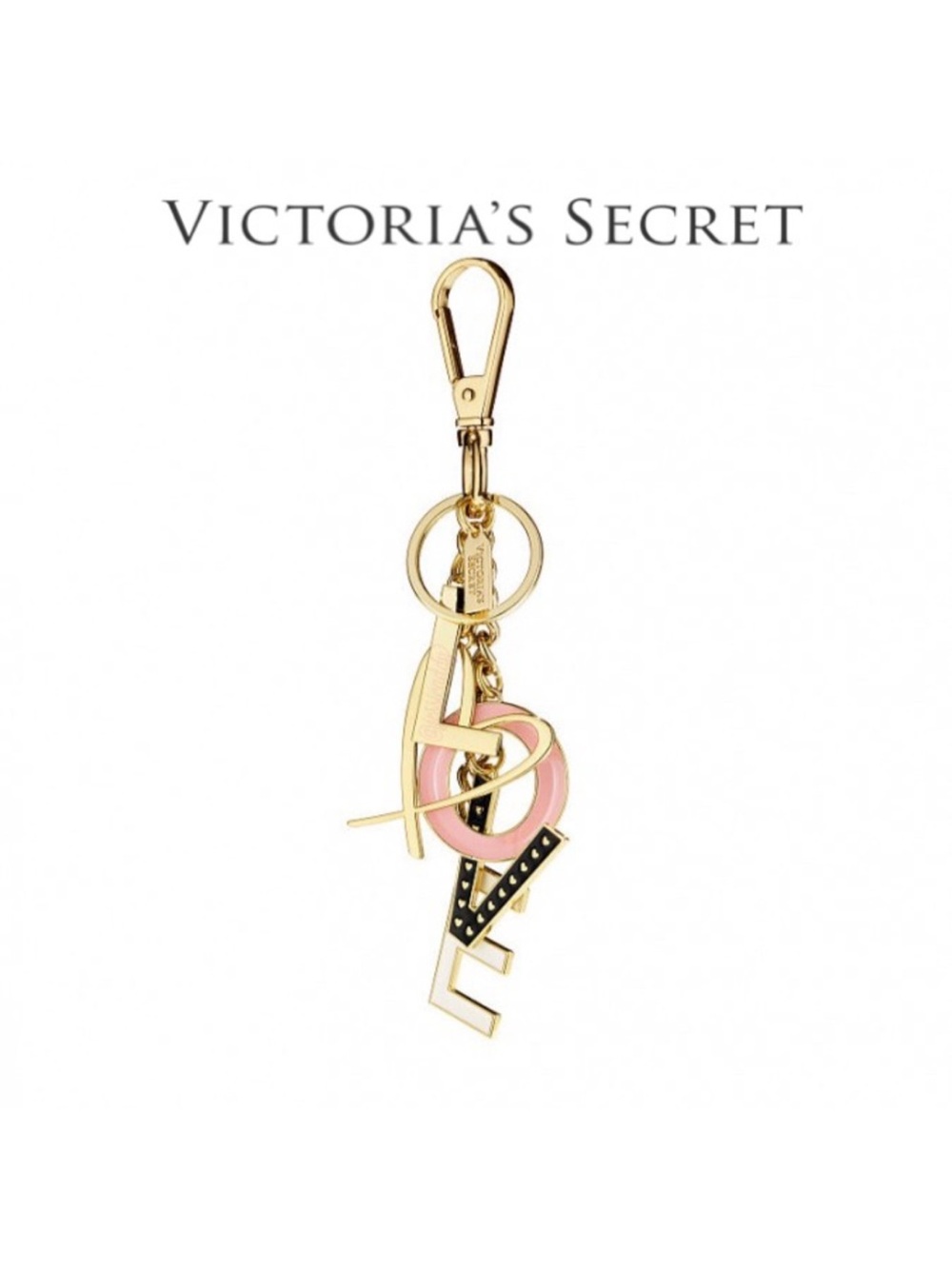 VS PINK LOVE Letter Bag Charm
